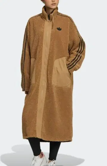 adidas 롱쉘파 자켓 S 사이즈