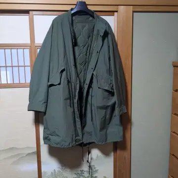 3L DREAM MASTER 퀼팅 자켓 올리브 그린 새상품급