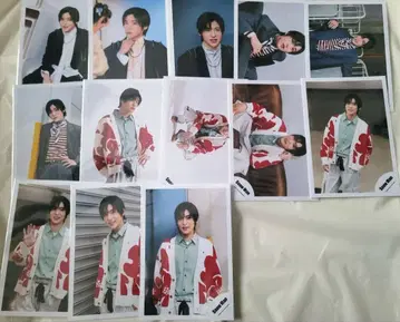 SnowMan 메구로 렌 공식 사진 13장 세트