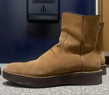 beauty&youth 스웨이드 지퍼 부츠 28cm