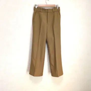 COEN 코엔 세미 플레어 팬츠 슬랙스 M 베이지