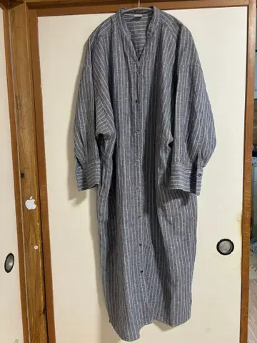 URBAN RESEARCH DOORS 라미 린넨 스트라이프 원피스