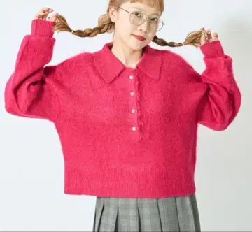 폴로 니트 풀오버 LS 로리즈팜 미사용 새상품 이번 시즌 신상