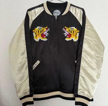 PUNK DRUNKERS 스카잔 호랑이 자수 일본제