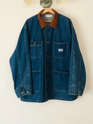 MONO-MART retock's 데님 커버올 L 새상품급 빅 면