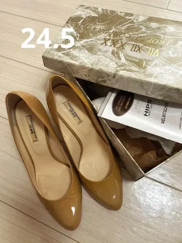 세븐투엘브서티 베이지 하이힐 핑크 솔 24.5