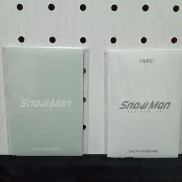 Snowman 팝업 와타나베 쇼타