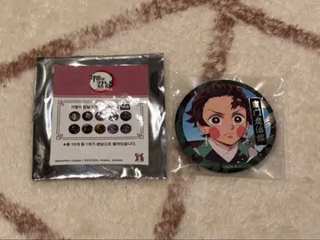 귀멸의 칼날 한국 한정판 캔뱃지 카마도 탄지로 4