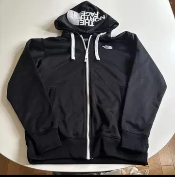 THE NORTH FACE 집업 후드티 블랙