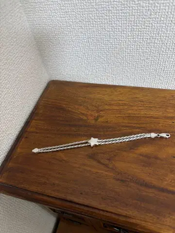 실버 925 더블 로프 체인 스타 블레스