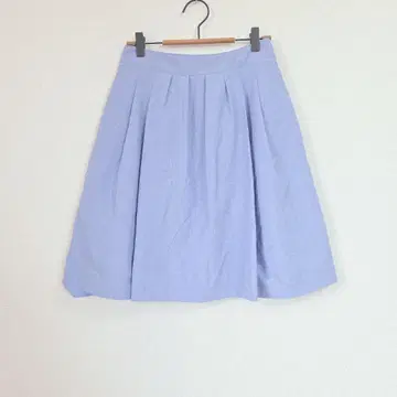 인덱스 인덱스 플레어 스커트 턱 들어간 M 사이즈 라이트 블루