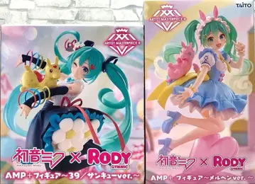 하츠네 미쿠 x RODY GYMNIC AMP+ 피규어 2개 세트