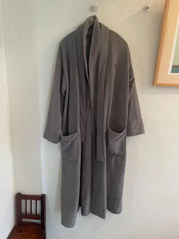 랄프 로렌 가운 M 사이즈 그레이