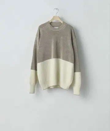 [슈타인] MOHAIR GLITTER KNIT COMBINATION