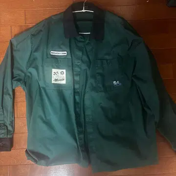 DC SHOE CO USA 긴팔 셔츠 다크 그린