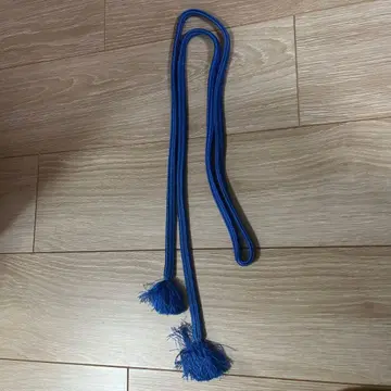 허리띠 블루 눈에 띄는 얼룩 없음