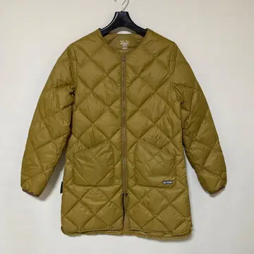 FIDELITY 피델리티 라이트 다운 롱 코트 머스타드 DMW