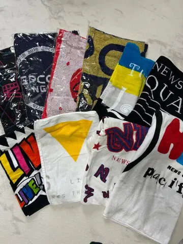 NEWS 라이브 타월 세트