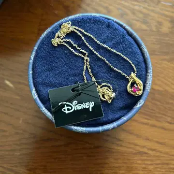 Disney 펜던트 목걸이 골드 핑크