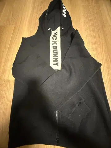 DICK BUNNY 블랙 후드티 후드 부착