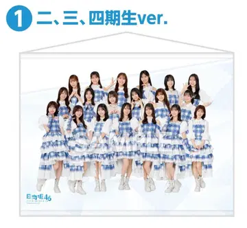 히나타자카46 로손 복권 태피스트리