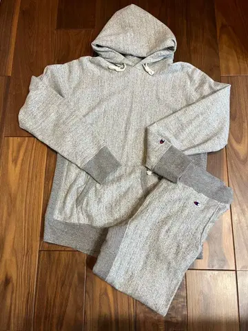 챔피온 챔피온 맨투맨 후드티 상하의 상 XL 하 L 사이즈