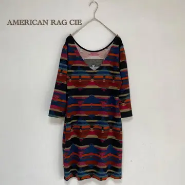 [ AMERICAN RAG CIE ] 에스닉 패턴 원피스 튜닉 [ S ]