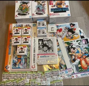 드래곤볼 제일복권 피규어 풀컴프 79종 라스트원