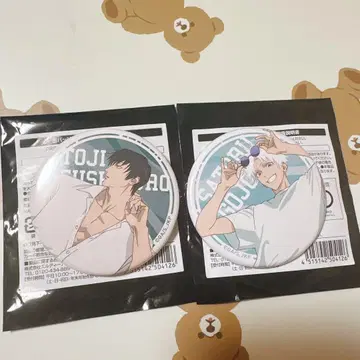 주술회전 카페 2024 회옥옥절 캔뱃지 고죠 사토루 젠인 토우지