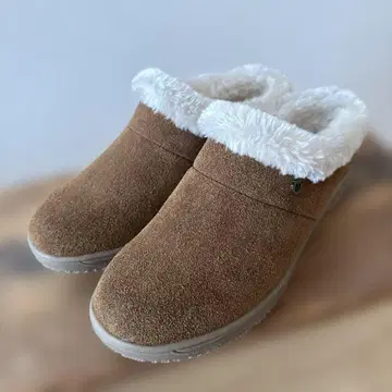 미네통카 브라운 퍼 슬립온 어그 부츠 MINNETONKA