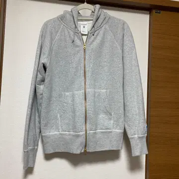 오르치발 그레이 풀 지퍼 후드티 사이즈 4