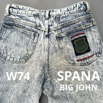 Big John spana 여성용 빈티지 데님 팬츠 30인치 W74