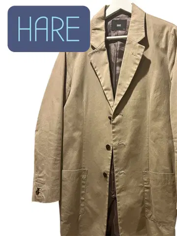 HARE 베이지 트렌치코트