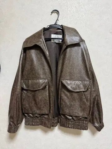 브라운 봄버 자켓 FREE 사이즈