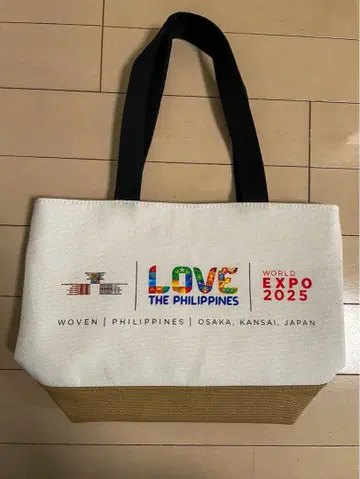 오사카 간사이 만박 EXPO2025 필리핀관 한정판 토트백