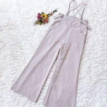 지나시스 살로펫 올인원 플레어 팬츠 와이드 레그 그레이지