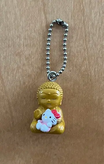 Hello Kitty 키티 대불 키체인 나라 한정판