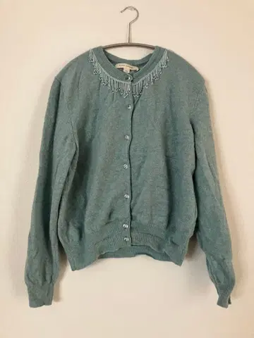 MARC JACOBS 비즈 장식 가디건 M