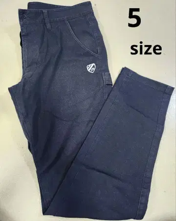 블랙 캐주얼 데님 팬츠 JB 로고 포함