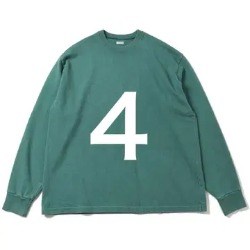 a.presse 25AW 빈티지 L/S 티셔츠 4 GRN