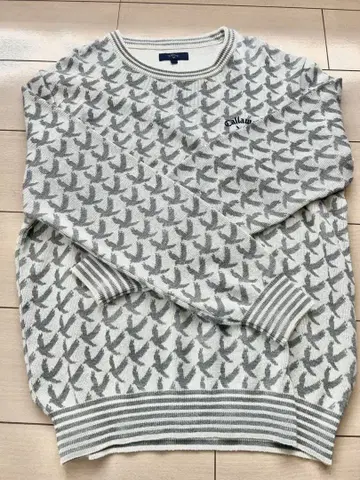 캘러웨이 총무늬 니트 스웨터