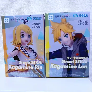 SEGA 프로젝트 세카이 카가미네 린 카가미네 렌 피규어 2개 세트
