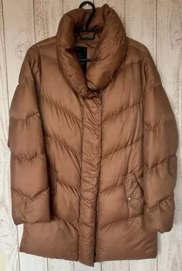 GAP 갭 브라운 베이지 다운 자켓 가볍고 따뜻한