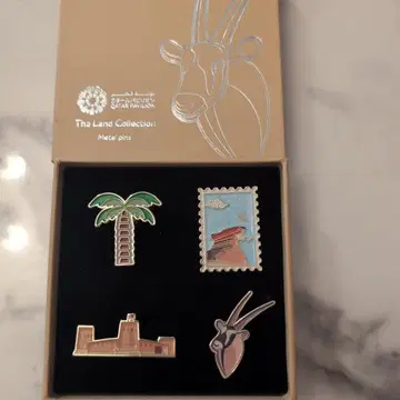 EXPO2025 카타르 핀 배지 4개