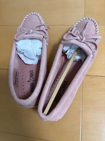 미네통카 핑크 모카신 7