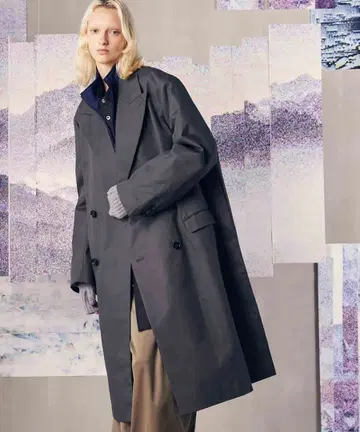 Dress-Over Double Chesterfield coat