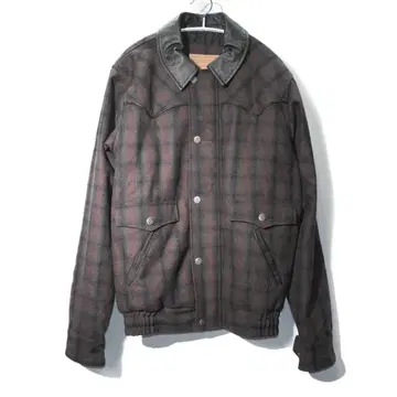 파우더 리버 아웃피터스 체크 무늬 자켓