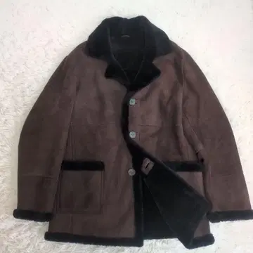 레어 징디위천 리얼 무스탕 코트