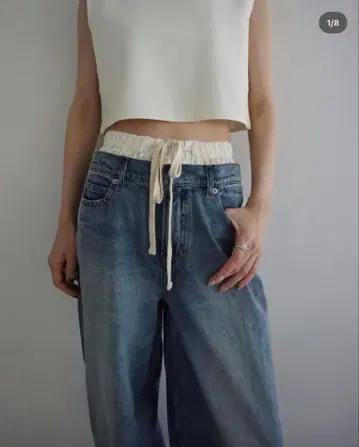 Layered Waist Denim