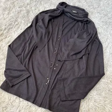 y2k archive 토네이도 마트 스톨 포함 리브 가디건